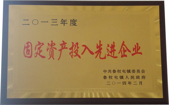 固定資產投入先進企業