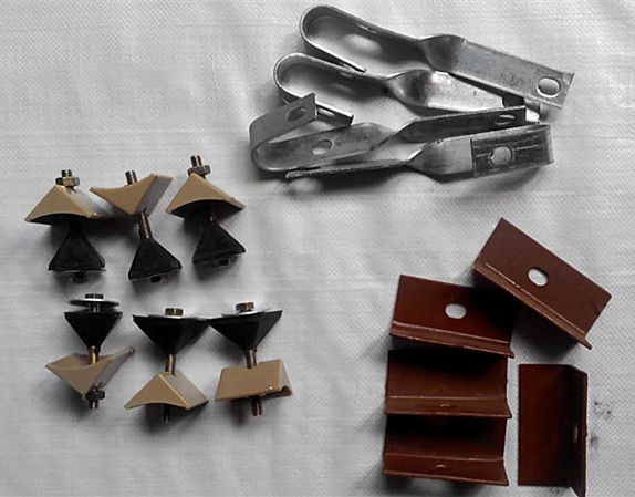 鍍鋅鋼板水箱 梯夾 堵漏 固定角鐵