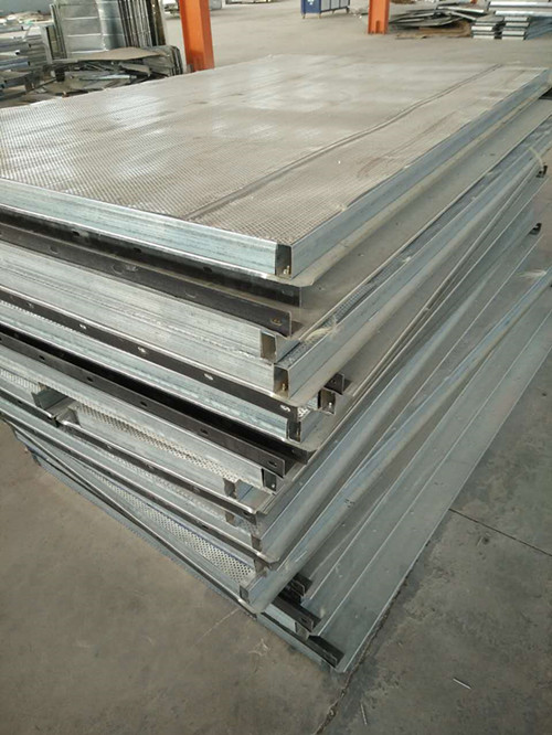 共板法蘭消音箱半成品