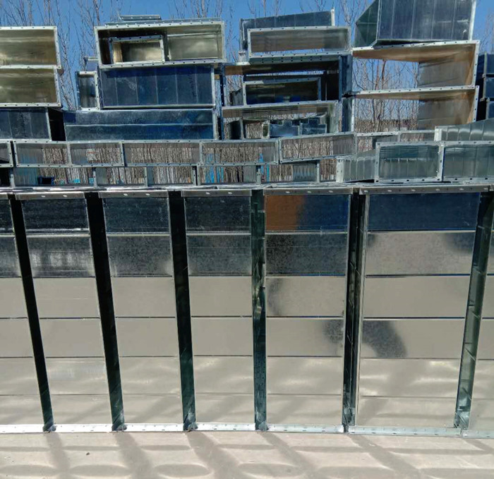 鍍鋅鋼板通風管道，共板法蘭風管，鍍鋅風管廠家