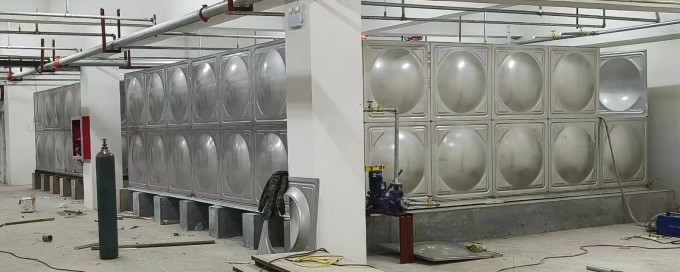 任城區(qū)72立方人防水箱